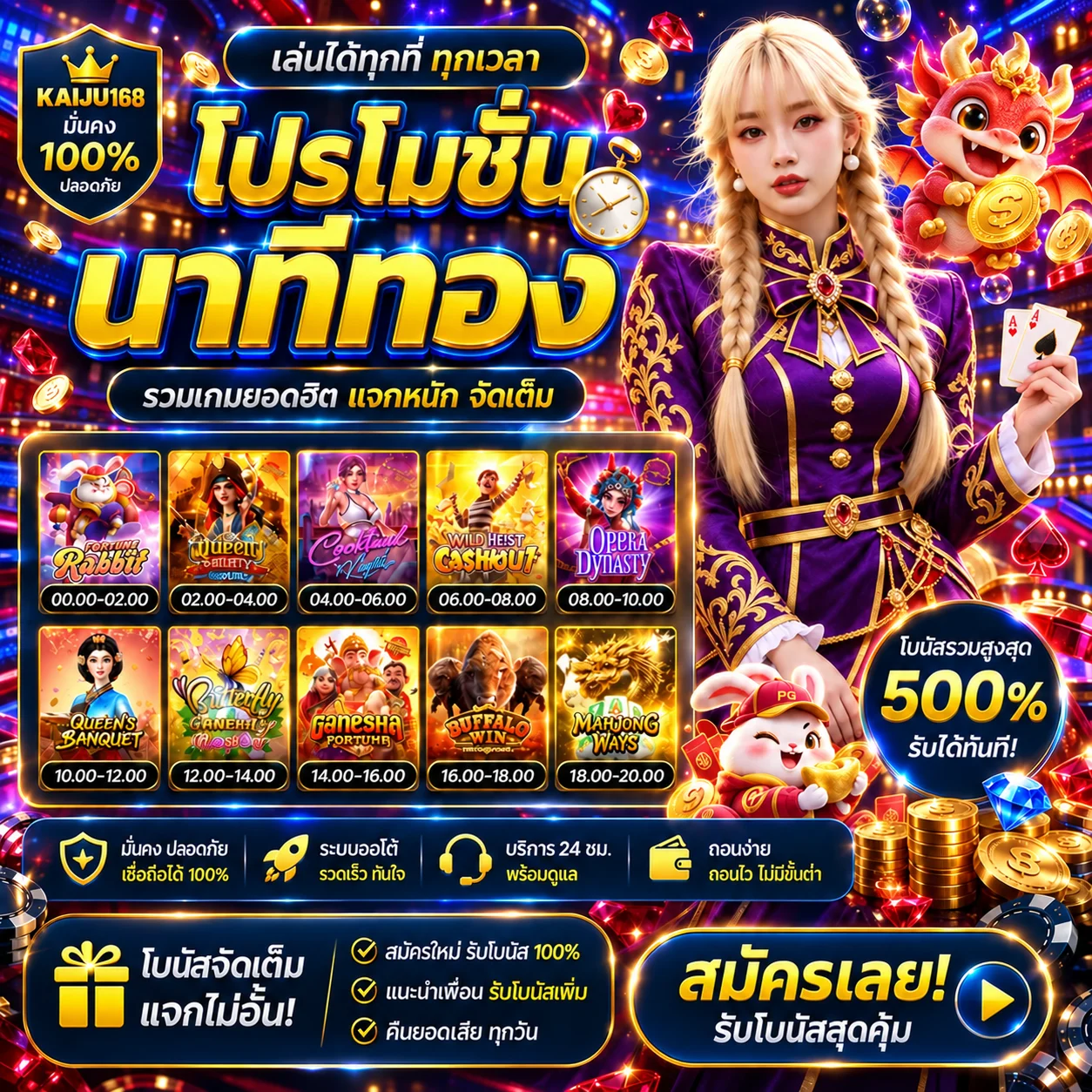ทดลองเล่น Pragmatic Play KAIJU168